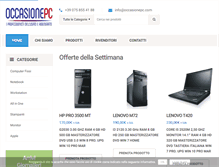 Tablet Screenshot of occasionepc.com